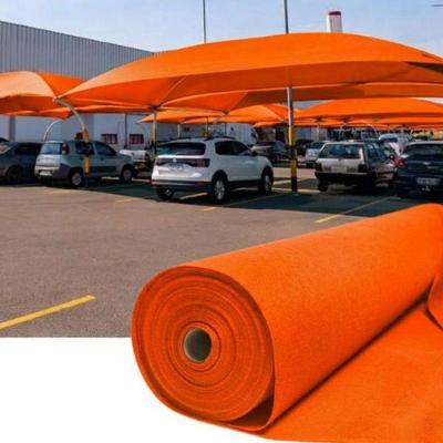 Cobertura para Estacionamento Lava Rápido e Supermercado Proteção UV Laranja Mais Sombra 510CM