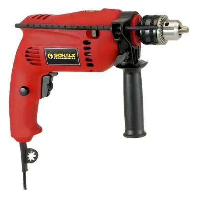Furadeira de Impacto Schulz para Uso Doméstico 500P 500W Vermelho Bivolt
