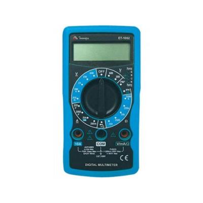 Multímetro Digital ET-1002 com Tensão AC DC Corrente DC Preto Minipa