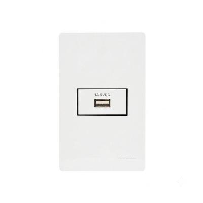 Tomada Carregador USB-A Infiniti 2A 10W Bivolt Branco Margirius 4X2