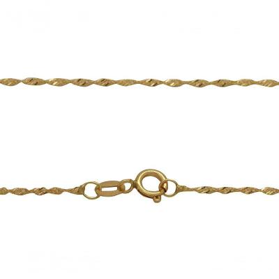 Corrente Ouro Amarelo Cingapura L 4 Dc