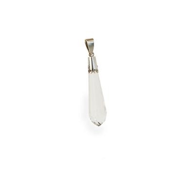 Pingente Prata Cristal Da Sorte Vd 173