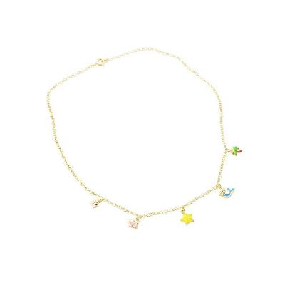 Gargantilha Infantil Verão Colorido Vd 119