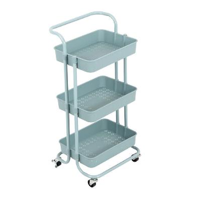Carrinho Organizador Multiuso Com 3 Prateleiras – Ideal Para Salão, Cozinha, Consultório E Mais!