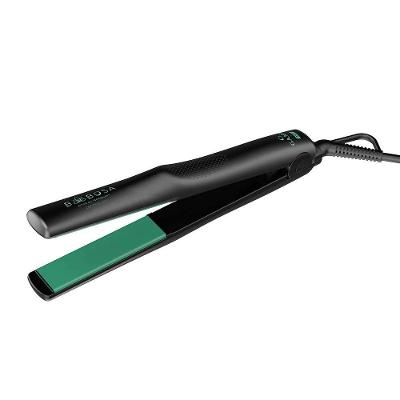 Prancha Ga.ma Ergostyler Babosa Ceramic Ion Placas Cerâmica 220 graus C Iônica Preto Verde Bivolt