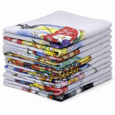 Pano de Prato Kit 03 Peças Copa Kazzavip Sacaria 95% Algodão Estampado Off White Lomaer
