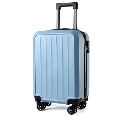Mala de Viagem 37L ABS Rígida Bordo ANAC com Rodas Giratórias 360º Azul