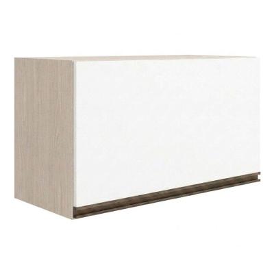 Armário Aéreo Basculante 80CM 1 Porta MDF Branco Nicioli Móveis