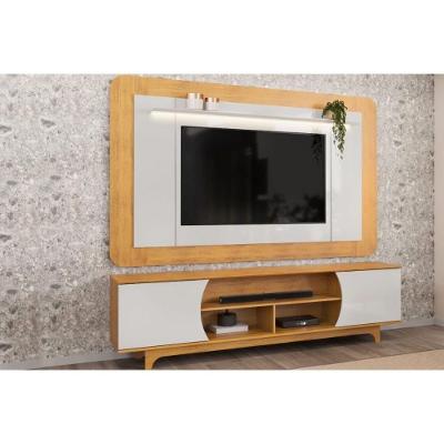 Rack com Painel para TV 70 Pol Ector 220CM MDF MDP com LED DJ Móveis
