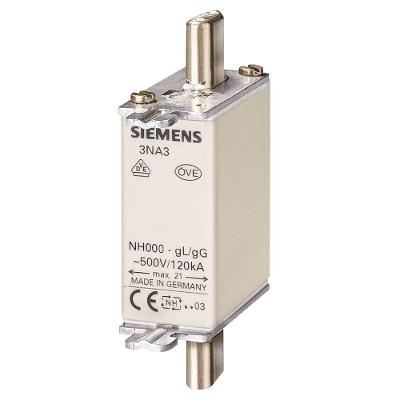 Fusível Siemens NH000 3NA3810 Gg 25A 500VCA 250VCC Bivolt Indicador Frontal