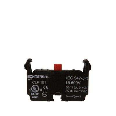 Elemento de Contato Ace Schmersal CLP101 1NF II Bloco Comando 250V Bivolt