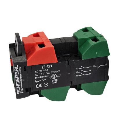 Elemento de Contato Ace Schmersal E131 3NA+1NF para Acionador Eletrico Bivolt