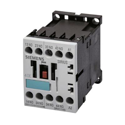 Contator Auxiliar Siemens 3RH1140-1AK60 Rele para Comando Eletrico 4NA 110V 60HZ
