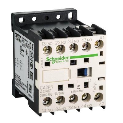 Contator Auxiliar Schneider Electric CA2KN40M7 Sistemas de Controle 4NA 220V