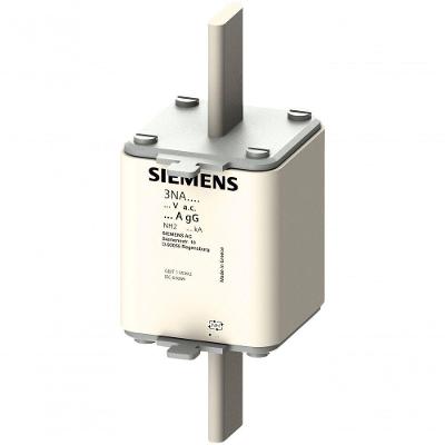 Fusível Siemens NH02 3NA3 NH 250A 500VCA 440VCC GG Bivolt para Circuito Elétrico