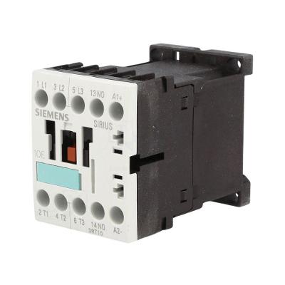 Contator Siemens 3RT1016-1AS61 para Comando Motor 9A 440VCA 50-60HZ 1NA S00 Inox
