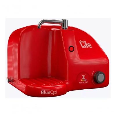 Purificador de Água Alcalina e Ozonizada de Bancada Top Life Blueoxi Vermelho 220V