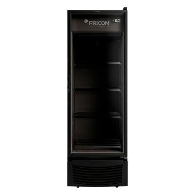 Cervejeira Fricon VCFC433-1V001 433L Porta de Vidro Preto 110V