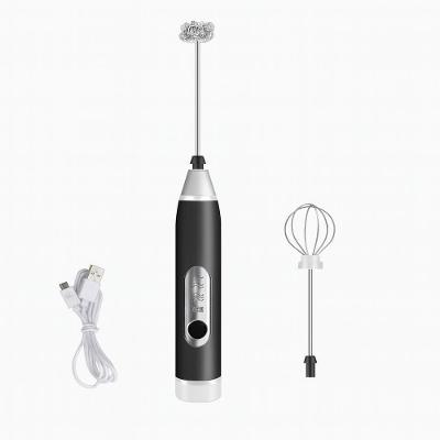 Mini Mixer Elétrico Portátil de Mão Multiuso para Bebidas e Ovo 4W 3 Velocidades Bivolt