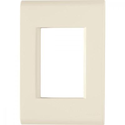 Placa 3 Postos 4x2 Tramontina Liz Bege