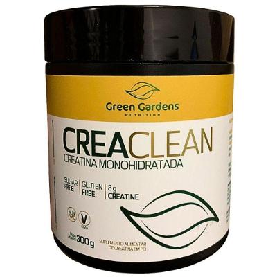 Creatina Monohidratada Pura 300g Green Gardens Suplemento Sabor Original