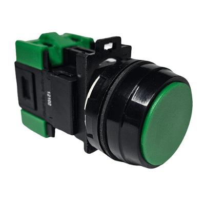 Botão de Comando Hammer 4A720.02G para Painel Elétrico Bivolt Preto
