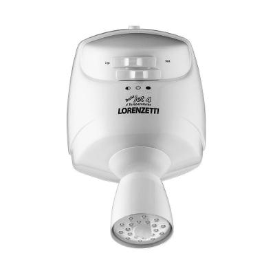 Ducha Jet 4 Multitemperaturas 5500W Instalação de Parede Jato Inteligente Branco Lorenzetti 110V
