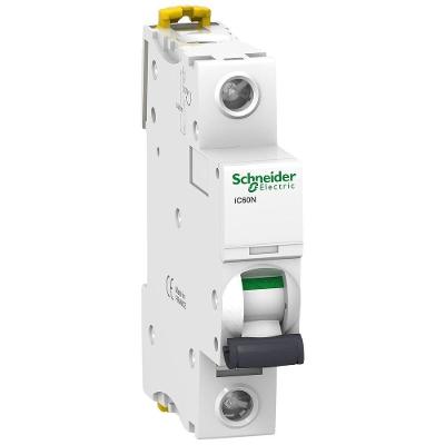 Disjuntor Modular IC60N 3A Curva D Proteção Sobrecarga e Curto Branco Schneider 50KA