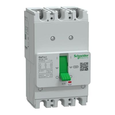Disjuntor G12e3f32 Tripolar 32A Proteção Térmica Fixa Cinza Schneider Electric 15KA