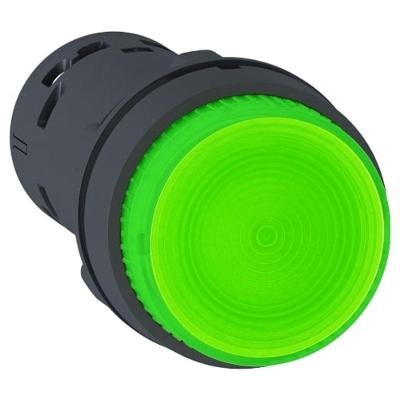Botão Monobloco Schneider Electric XB7NJ03B1 LED Verde 24VCA-CC 1NA Bivolt