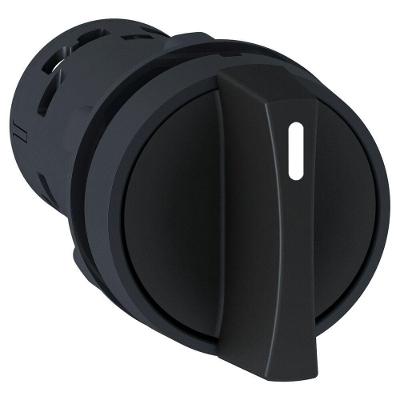 Botão Comutador Schneider Electric 22MM 2POS FIXAS 1NA Controle Bivolt Preto