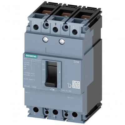 Disjuntor Caixa Moldada 3VM10 Tripolar Proteção LI Disparador Termomagnético Inox Siemens 40A 380VCA