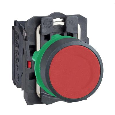 Botão Comando Schneider Electric 22mm 1nf para Máquinas 22MM Bivolt Vermelho