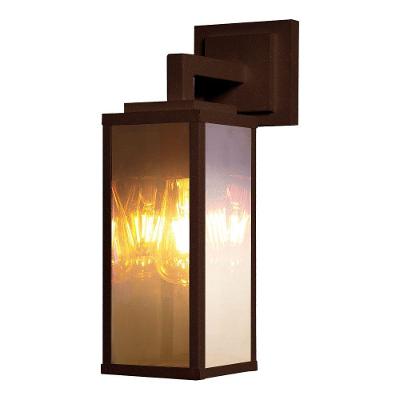 Arandela Vintage Aero 1 Lâmpada E-27 Design Industrial Marrom Blumenau Iluminação 18,5CM