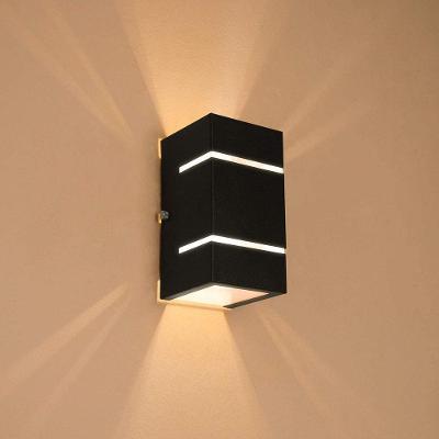 Arandela Ref.2210 com 2 Fachos para Lâmpada G9 Preta All Lux 8CM