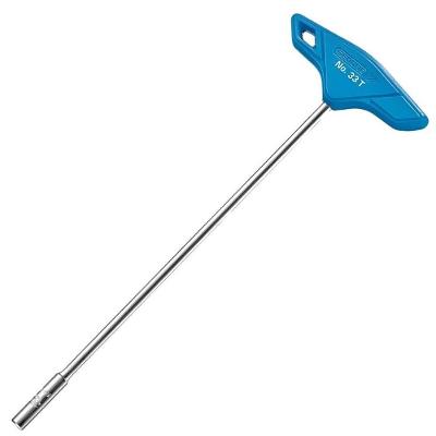 Chave Canhao 33T-9 com Cabo T Milimetros Perfil Sextavado Externo Azul Gedore 9MM