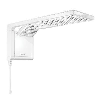 Ducha Acqua Duo Ultra Eletrônica 6800W Instalação de Parede Jato Direcionado Branco Lorenzetti 220V