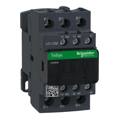 Contator LC1D32FC7 Controle de Motor 32A 1NA+1NF 127VCA Schneider Electric