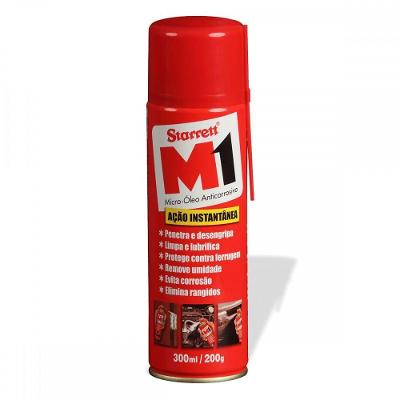 Lubrificante Desengripante M1-215 Anticorrosivo com Aplicador Branco Starrett 300ML