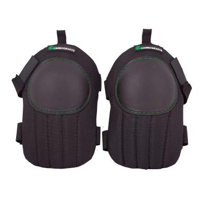 Joelheira de Proteção CG-1 com Casco em Plástico Resistente Preto Carbografite