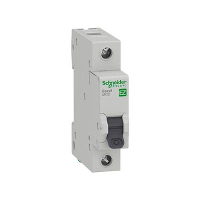 Disjuntor Monopolar Easy9 com Proteção Termomagnética Curva C 3KA 230VCA Inox Schneider Electric 25A