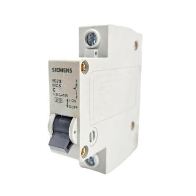 Disjuntor Monopolar 5SJ1 Proteção Elétrica Curva C Inox Siemens 40A
