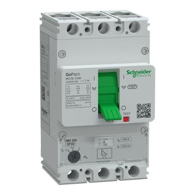 Disjuntor G20b3a160 Tripolar Ajustável 25KA 415VCA Cinza Schneider