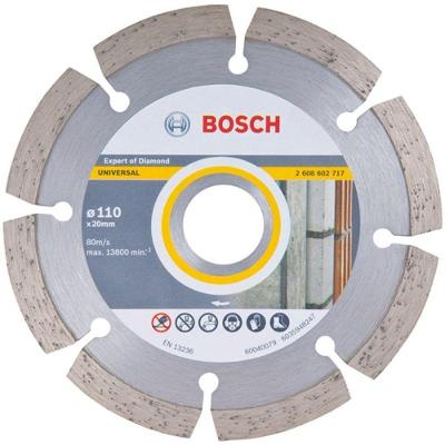 Disco Diamantado 2.608.602.717 Corte a Seco e Úmido Bosch 110MM 20MM