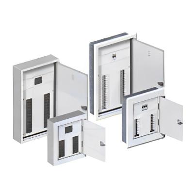 Quadro de Embutir para Disjuntores QDETN-II com Barramento 100A DIN Branco Cemar 16