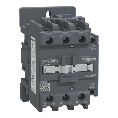 Contator Tripolar LC1E65M7 220V 60Hz 1NA+1NF com Terminais de Grampo - Schneider Electric