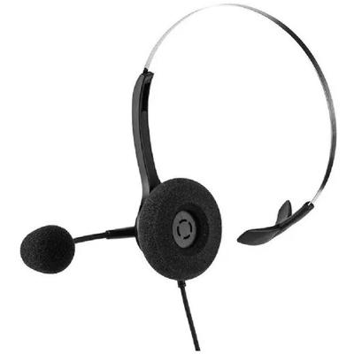 Headset Intelbras CHS 40 com Conector RJ9 Preto Protetor Auricular