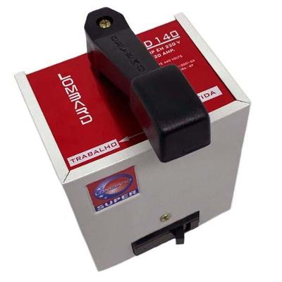 Chave Monofásico com Proteção MDO1080 Comando de Liga e Desliga com Disjuntor Bivolt Lombard