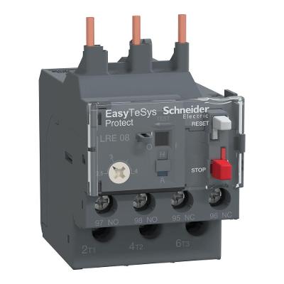 Relé de Sobrecarga Térmica LRE08 Faixa 2,5-4A com Proteção Diferencial Bivolt Schneider Electric