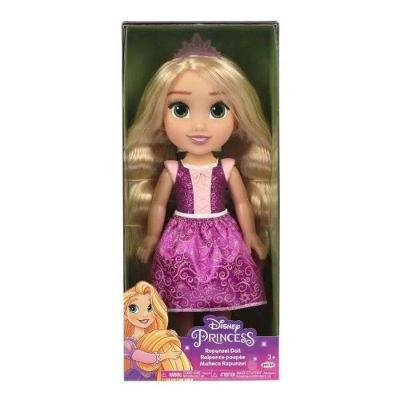 Boneca Rapunzel Disney Princesas BR2016 com Cabelo Longo e Brilhante Amarelo Multikids 38CM
